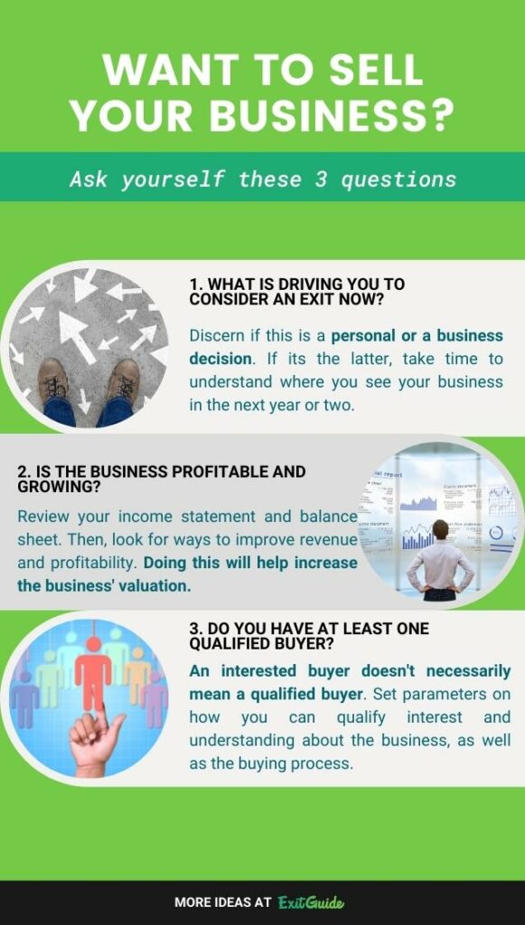 Should I wait to sell my business? Ask yourself these 3 questions