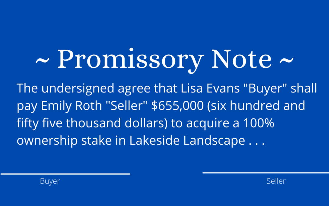 The Most Important Items To Include In A Promissory Note