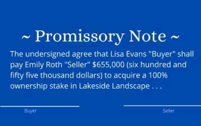 The Most Important Items To Include In A Promissory Note